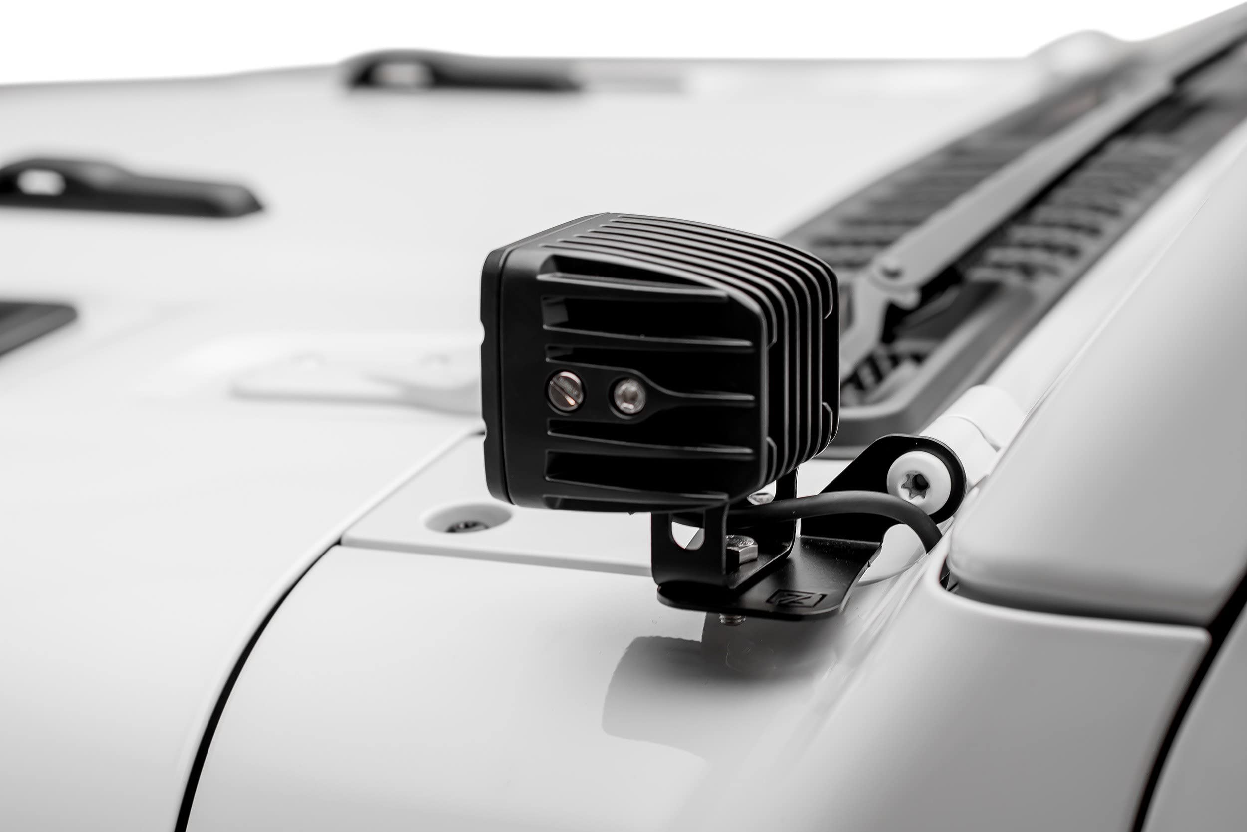 A Pillar Jeep JL, Gladiator LED Kit with (2) 3 Inch LED Pod Lights - PN #Z364941-KIT2