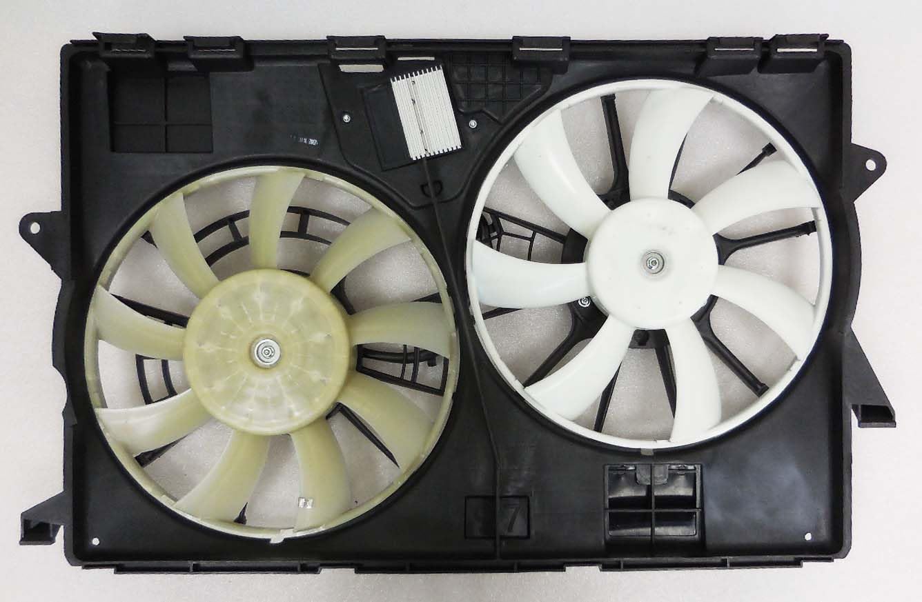 AC Fan Assembly DEPO-333-55040-100 for Jeep Cherokee 14-19 3.2L Eng Std Duty with Control Module