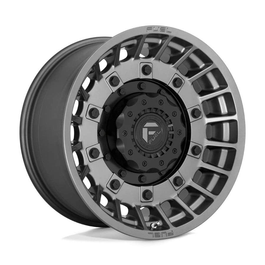 D726 MILITIA FUEL OFF-ROAD 20X10, 8X170, 4.79, -18mm MATTE ANTHRACITE AND BLACK - D72620001747