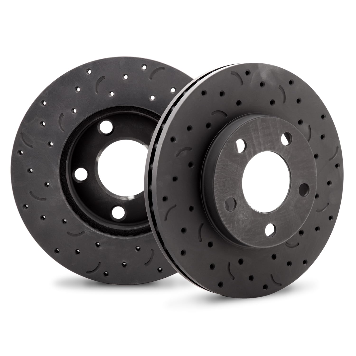 Hawk Performance Cross-Drilled and Slotted HTC4023 Talon Rotors