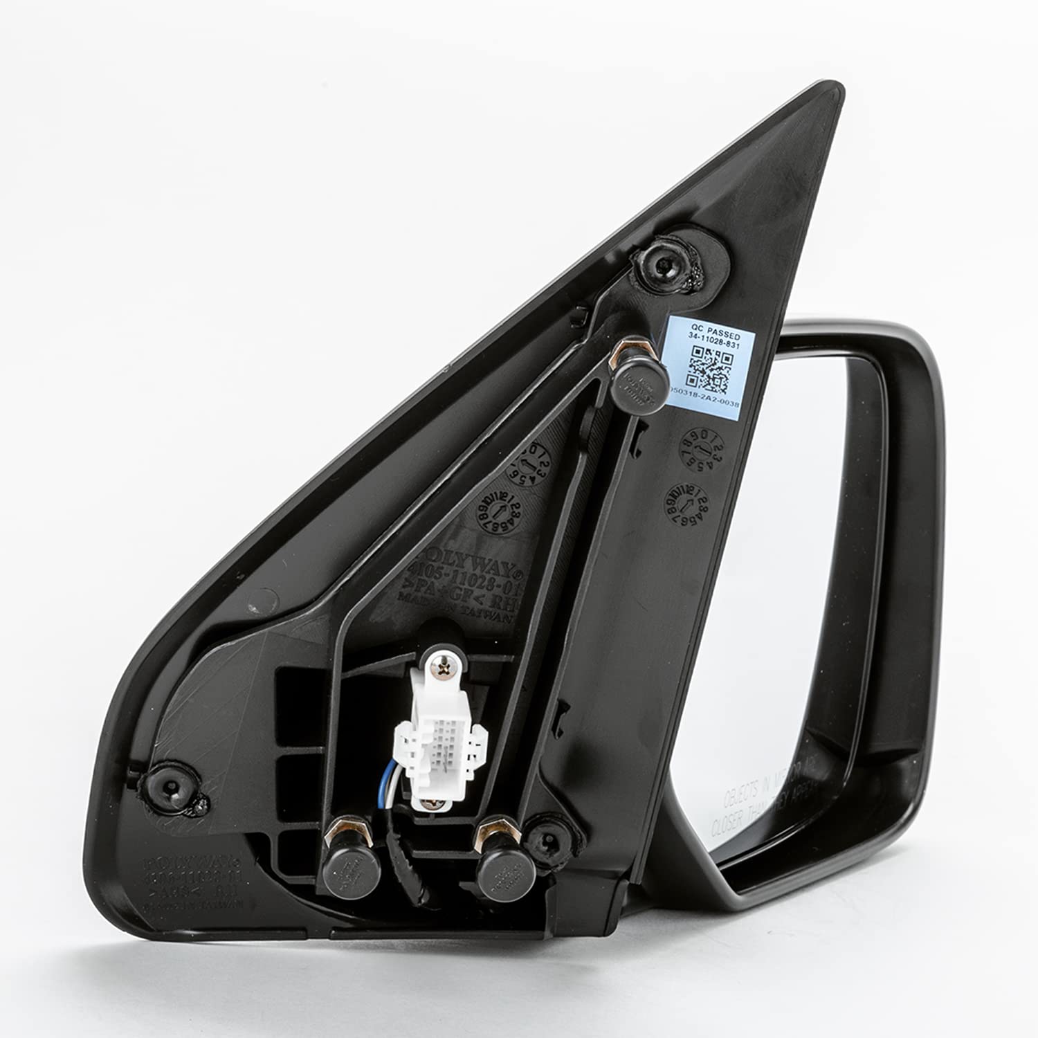 Right-Side TYC 4790131 Door Mirror Compatible with 2009-2015 Honda Pilot