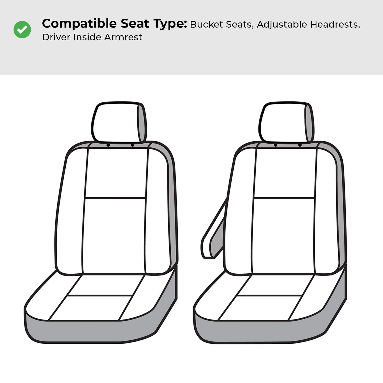 Covercraft Custom Seat Covers Carhartt SeatSaver | Fits 2023-2025 Ram ProMaster 1500/2500/3500 | 1st Row Bucket Seats, Duck Weave Brown