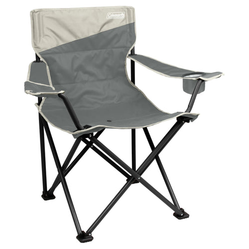 Coleman Camping Chair Big-N-Tall with Cup Holder & Side Pocket, Water-Resistant XL Outdoor Seat Supports up to 600 lbs, Great for Camping, Tailgating, Firepits, Patio, & More