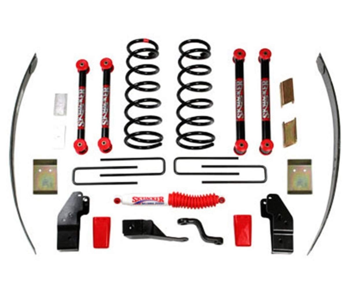 Skyjacker Lift Components D4512K - Skyjacker 4WD Suspension Lift Kits Suspension Lift - 4WD - 4.0-4.5 in. Front - Leveled Rear Compatible With Dodge - Ram 2500-3500 Pickup - Diesel - 8.0L V10 - Kit
