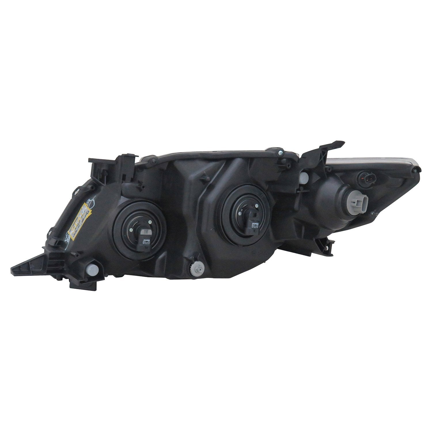 Right TYC Headlight Assembly Compatible with 2009-2010 Toyota Corolla