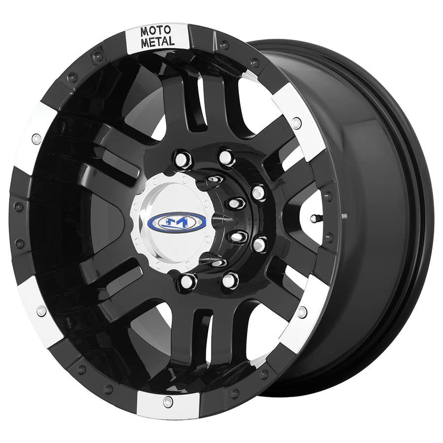 MO951 Moto Metal 18X9 8X6.5 G-BLK MACH -12MM - MO9518980312