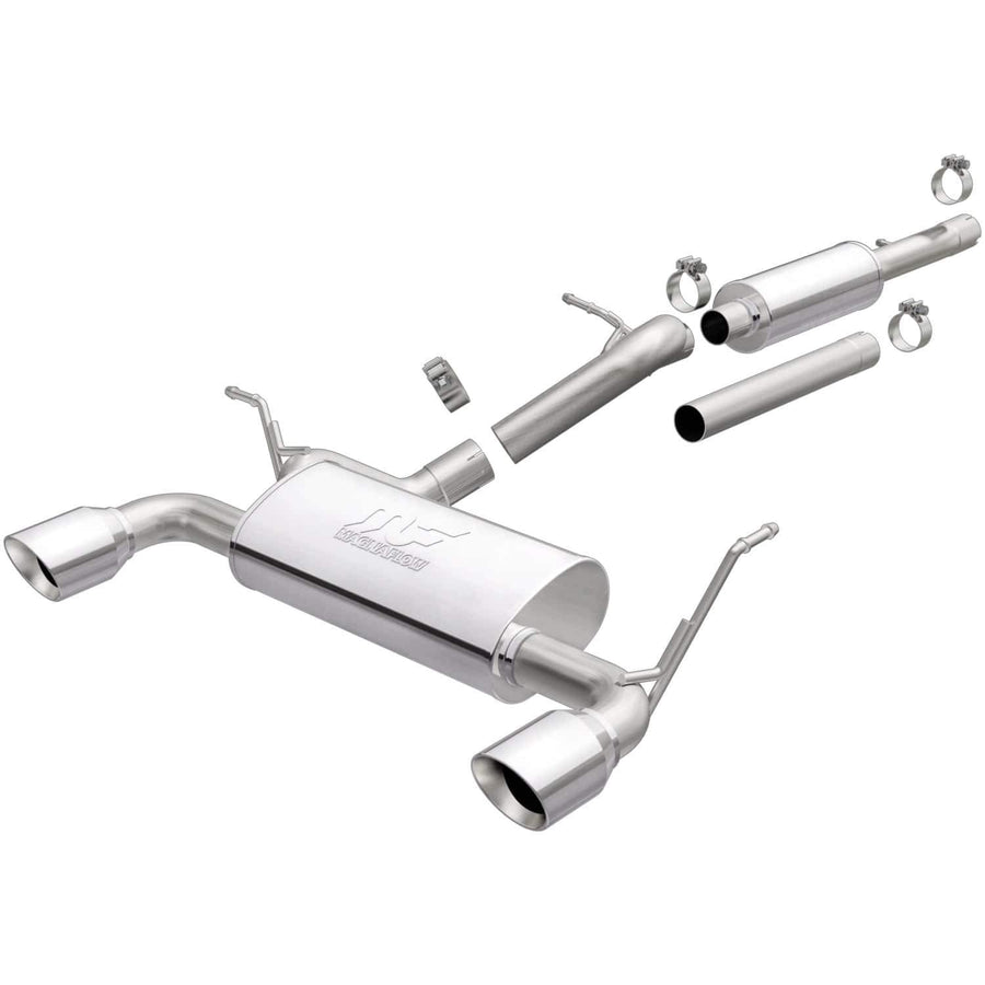 2012-2018 Jeep Wrangler JK MagnaFlow Cat-Back Performance Exhaust System, V6 3.6L