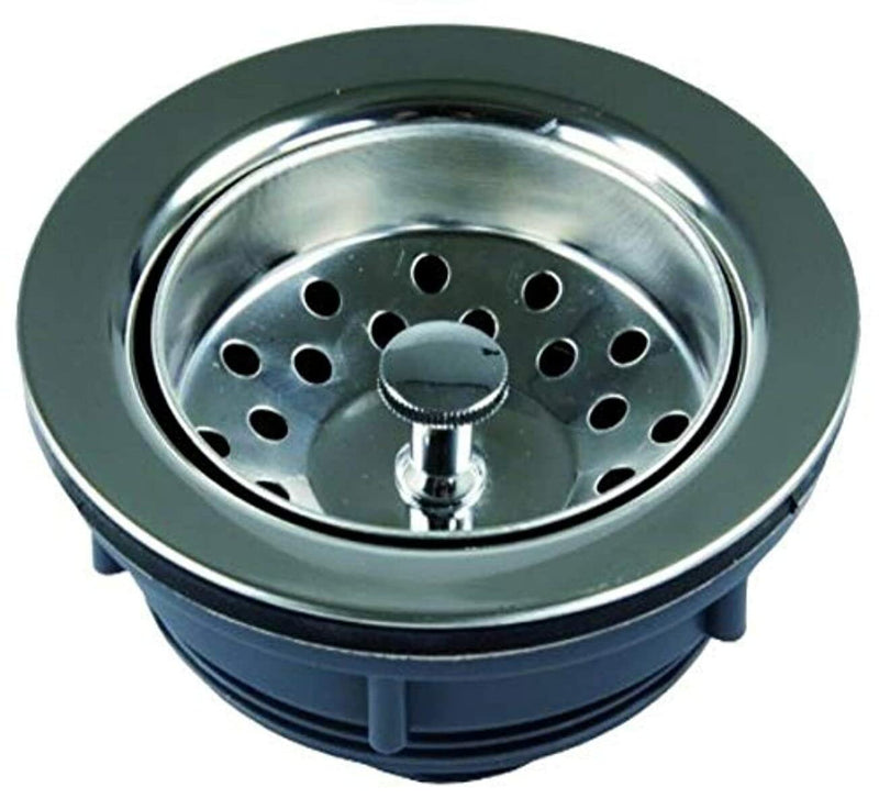 Large JR Products Kitchen Strainer - Chrome