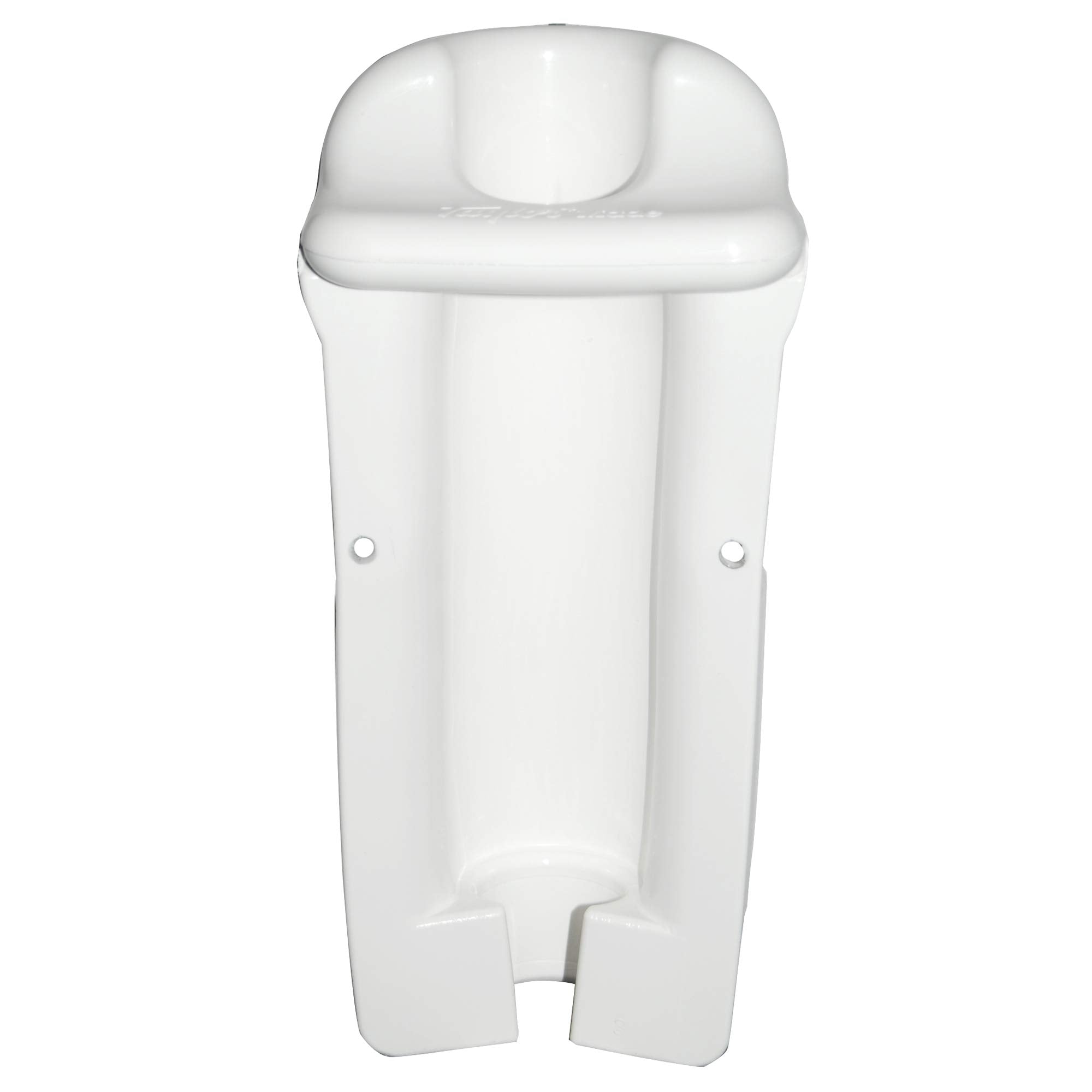 7" x 17" White Dock Post Bumper with Inflation Valve, Taylor Made, Slides Over 1.5" Dock Pipe, Protects Boats, Made in the USA - 2020108507