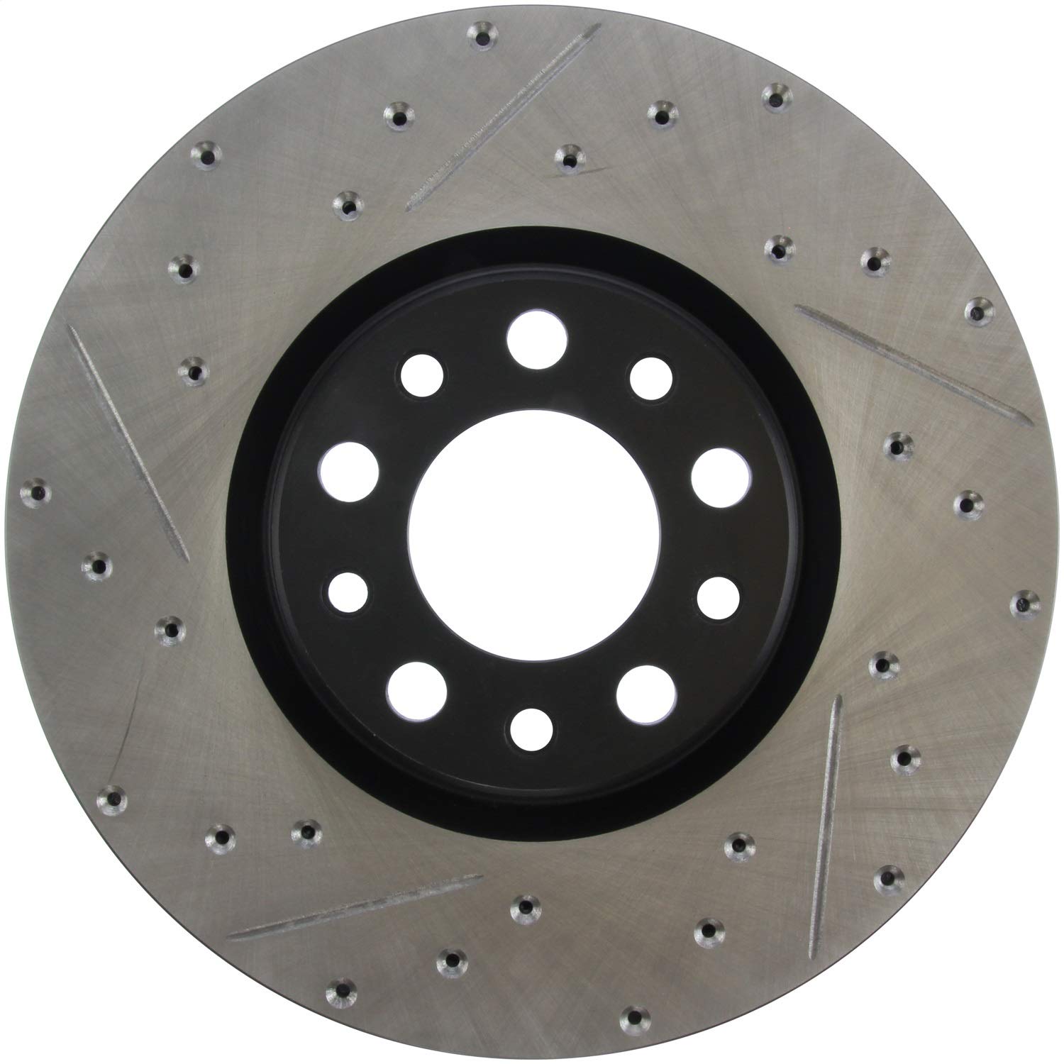 Sport Drilled/Slotted Brake Rotor StopTech 127.63080R (Front Right), 1 Pack
