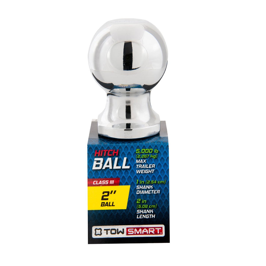 2 in. TowSmart Chrome-Plated Class III Hitch Ball