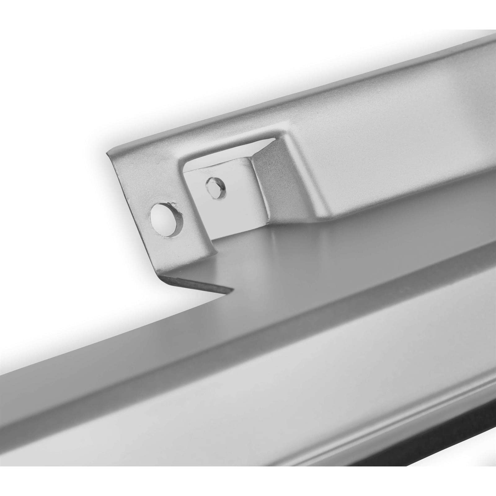 GMC Grille Holley 04-367, Single Headlight, Silver 88-93 GMT400