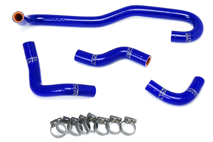 Blue HPS 57-1655-BLUE Silicone Heater Hose Kit Coolant