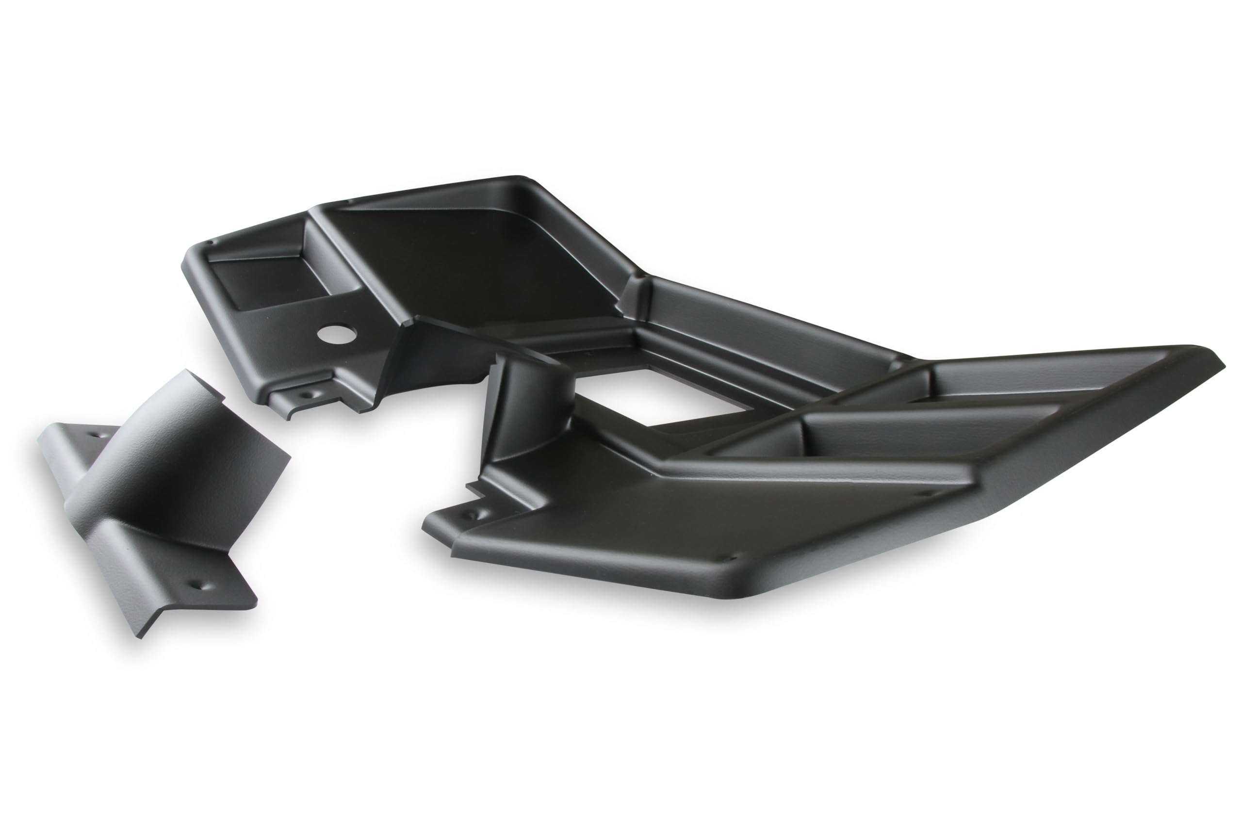 Dash Bezel Holley EFI 553-314 - No A/C Vents- Black