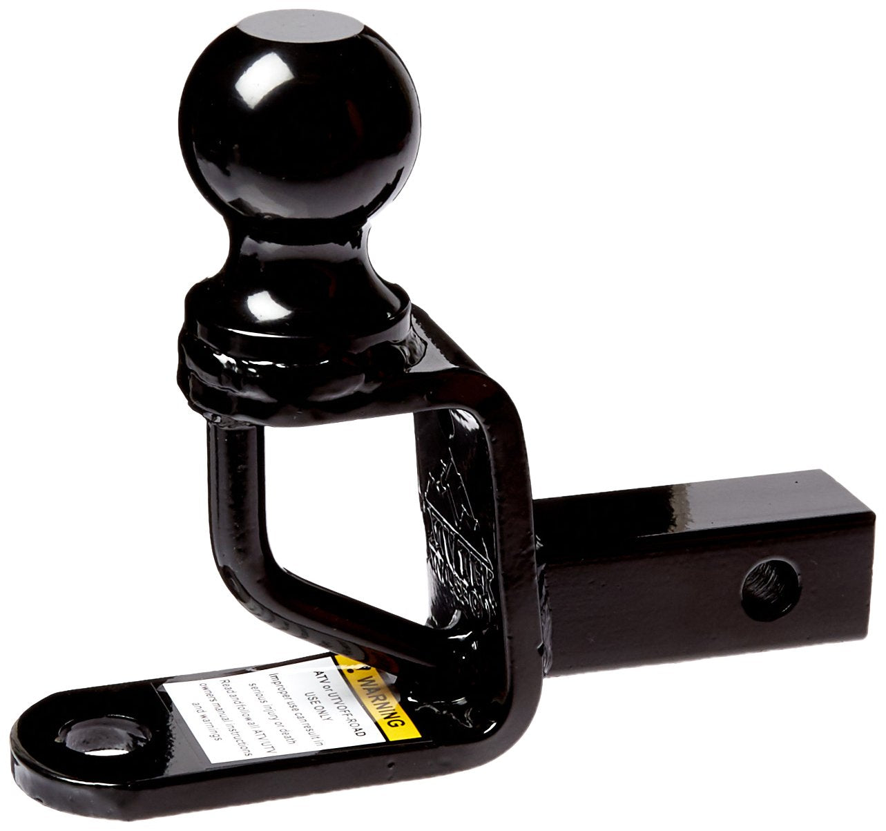 TMP1 ATV TEK Trio HD 1.25 Inches Multi-Purpose Hitch with Ball Mount, Heavy-Duty Tow Hitch