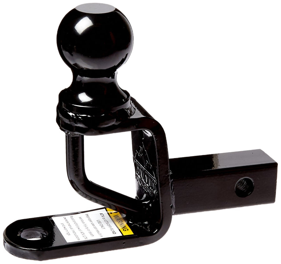 TMP1 ATV TEK Trio HD 1.25 Inches Multi-Purpose Hitch with Ball Mount, Heavy-Duty Tow Hitch