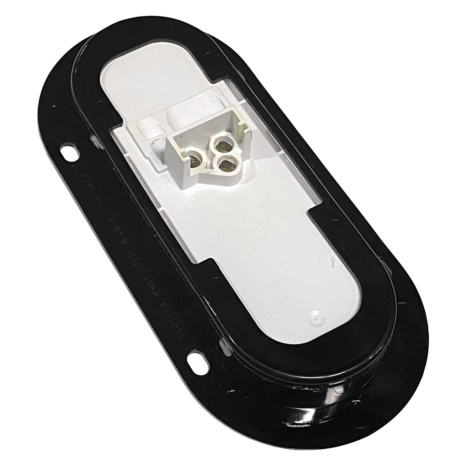 822A-7 Peterson Manufacturing LED (Fp/T Oval 7 Diode Pl3 Housing Fling Mount 6.5"X2.25"), 1 Pack