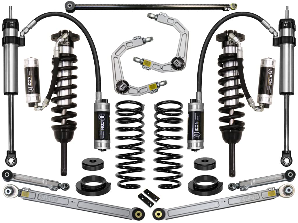 0-3.5" Lift, ICON Stage 7 Suspension System, Billet UCA, Compatible with 2003-09 Lexus GX470, K53177