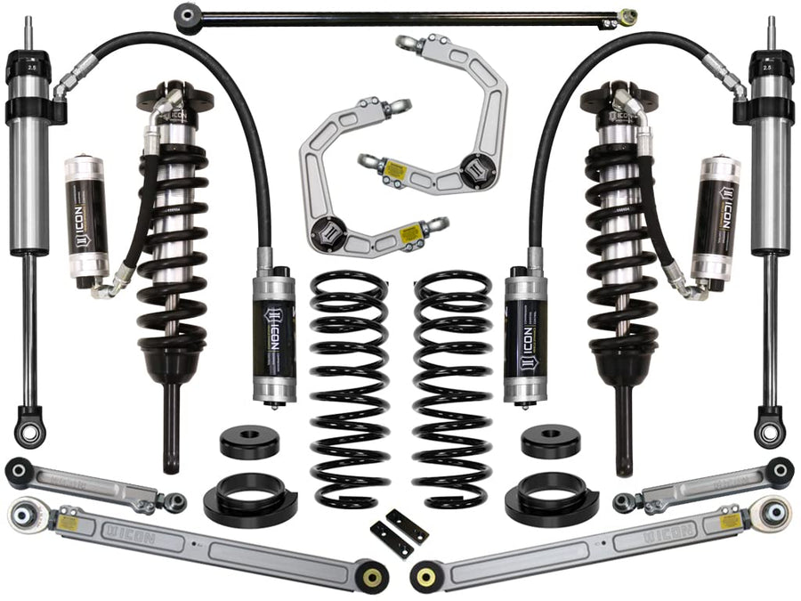 0-3.5" Lift, ICON Stage 7 Suspension System, Billet UCA, Compatible with 2003-09 Lexus GX470, K53177