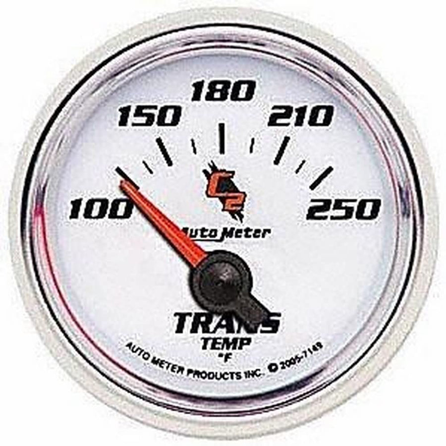 Auto Meter 2-1/16" 100-250 F Short Sweep Electric Transmission Temperature Gauge 7149