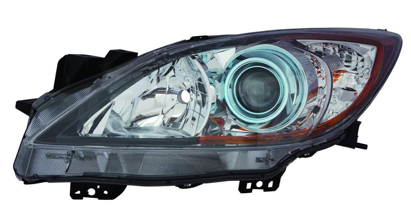 MZ 3 6 SPEED SDN/HB 12-13 HL UNIT HALOGEN LH CAPA
