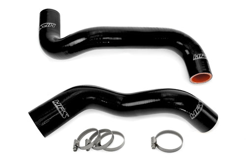 HPS Black Silicone Radiator Hose Kit OEM Replacement Compatible for 2009-2013 Chevy Corvette LS3 C6 6.2L Z06 LS7 7.0L V8, 57-1276R-BLK