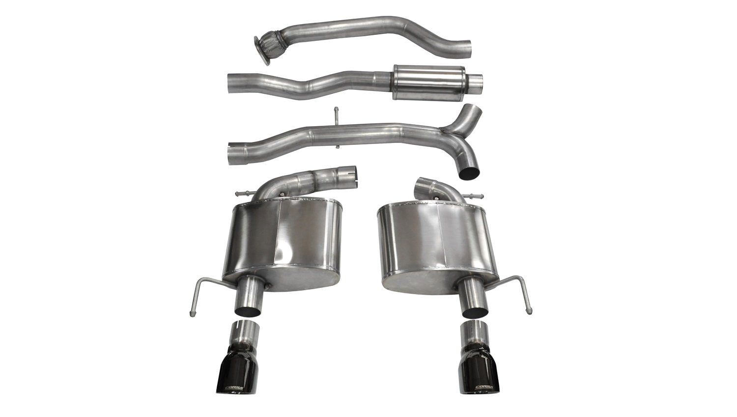 Cat-Back Exhaust System CORSA 14888BLK