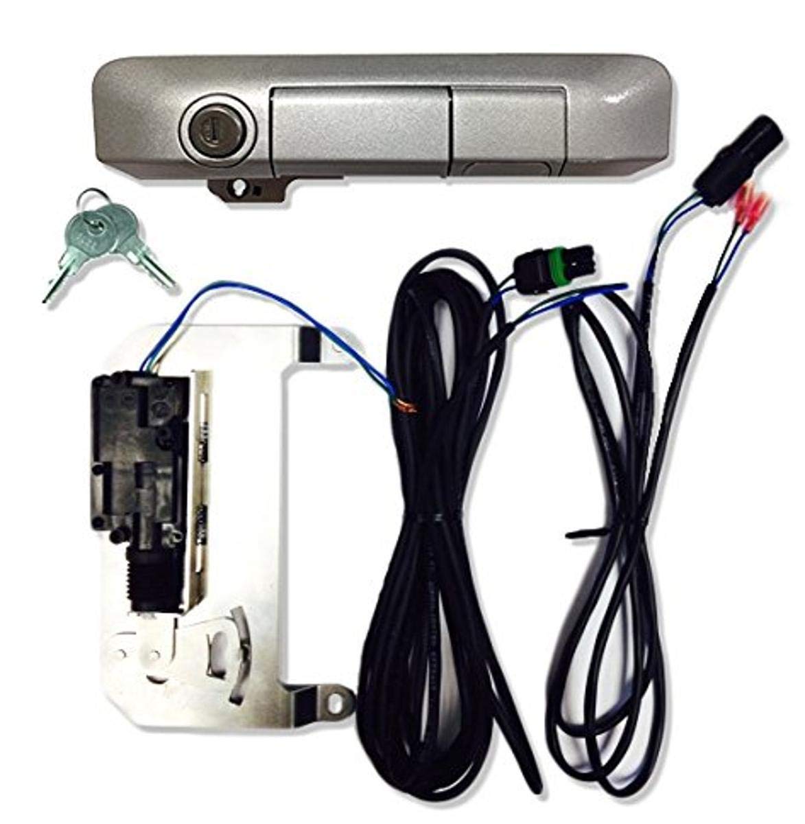 Pop & Lock Mica PL85505 Silverstreak Power Tailgate Lock for Toyota Tacoma (Smart Lock Combo)
