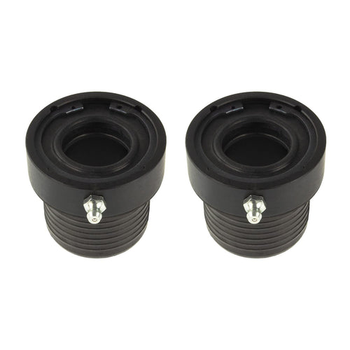 MG21103 TEN Factory Tube Seals (Axle Dust Shield) for Dana 30/44 Axles, Black Finish, Left & Right - Fits Jeep Wrangler TJ/YJ/JK, Cherokee XJ, Dana 30 Reverse, Dana 44 Standard & JK Reverse