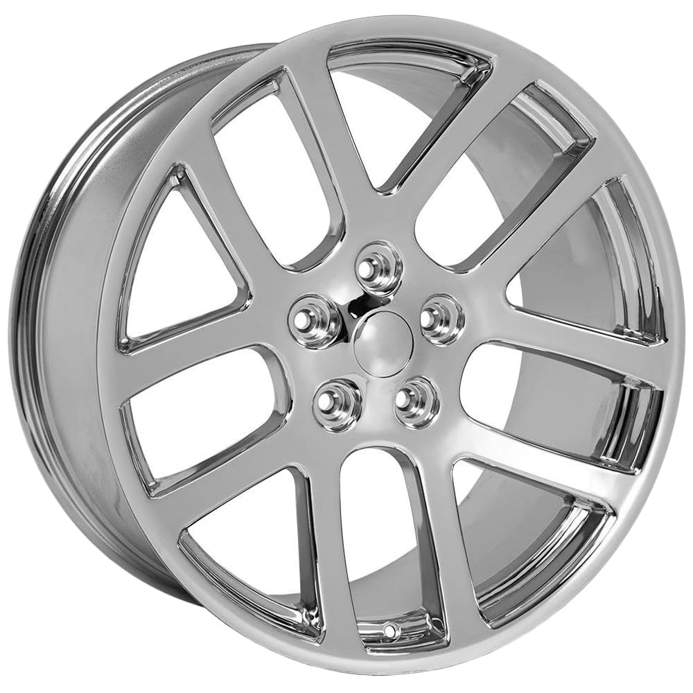 Chrome Wheel OE Wheels LLC DG51-22100-5550-25C Painted (22 x 10. inches /5 x 139 mm, 25 mm Offset)