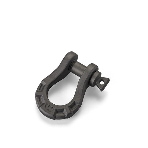 Epic WARN 92092 1/2" Steel Winch D-Ring Shackle with 5/8" Pin: 2.75 Ton (5,500 lb) Capacity , Black
