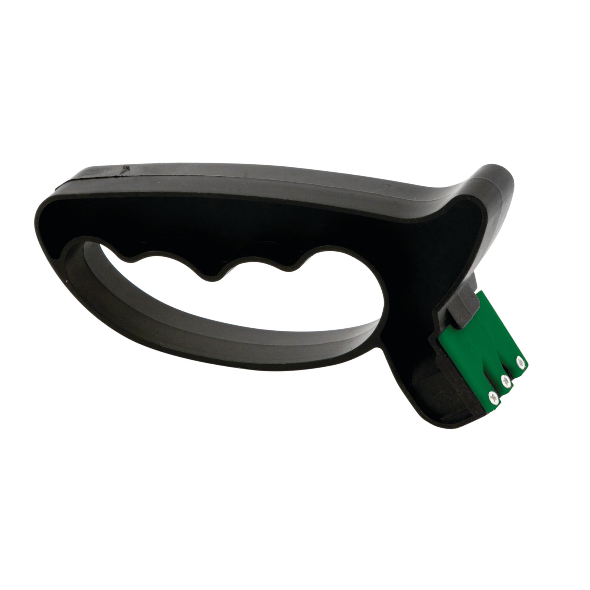 W9402 Performance Tool Knife and Scissor Sharpener with Tungsten Carbide Sharpening Stones and Safety Handle for Easy Grip