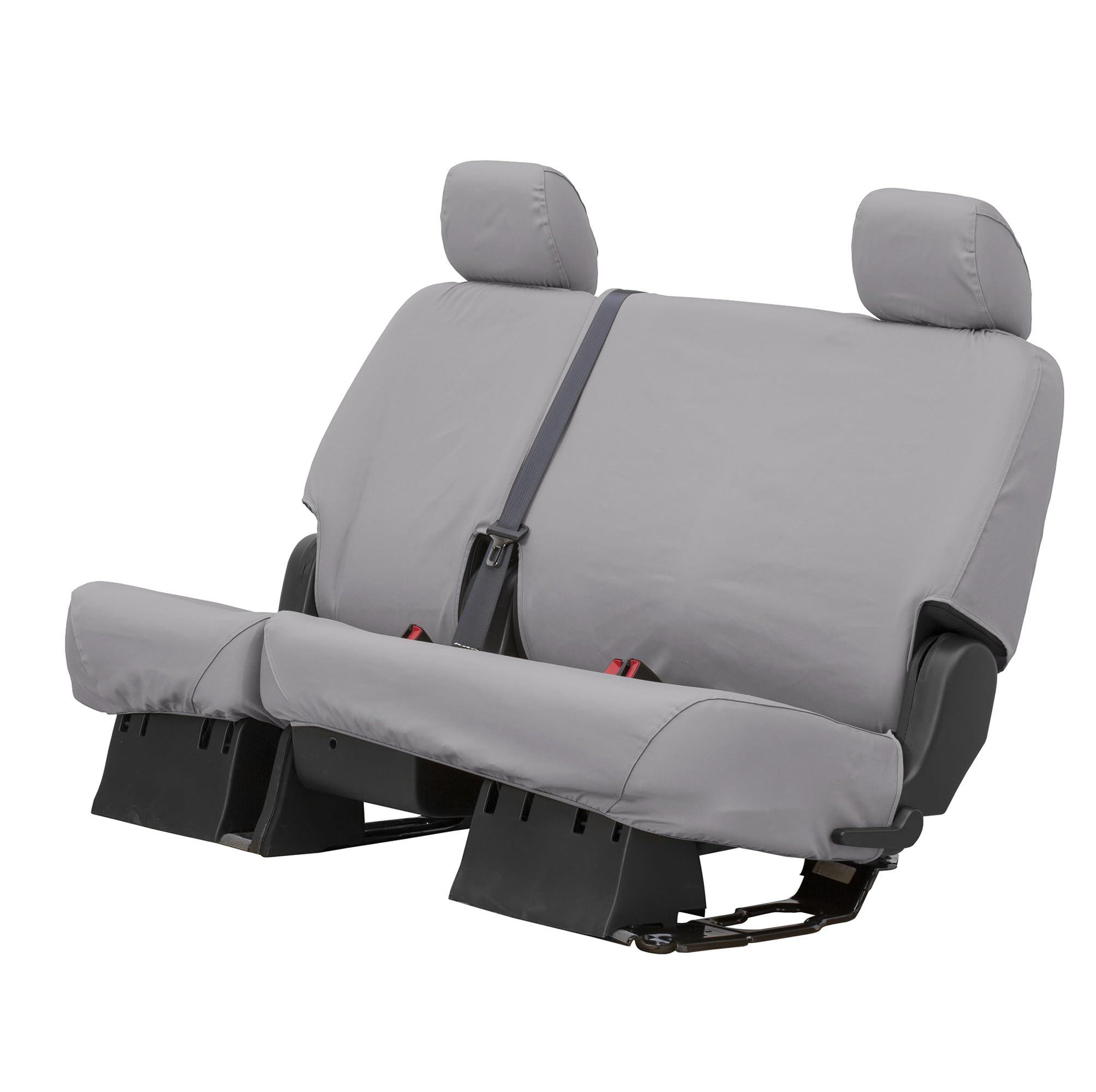 Covercraft Custom Polycotton Seat Covers | Fits 2023-2025 Honda CR-V (Includes Hybrid) | 2nd Row 60/40 Bench Seat, Grey