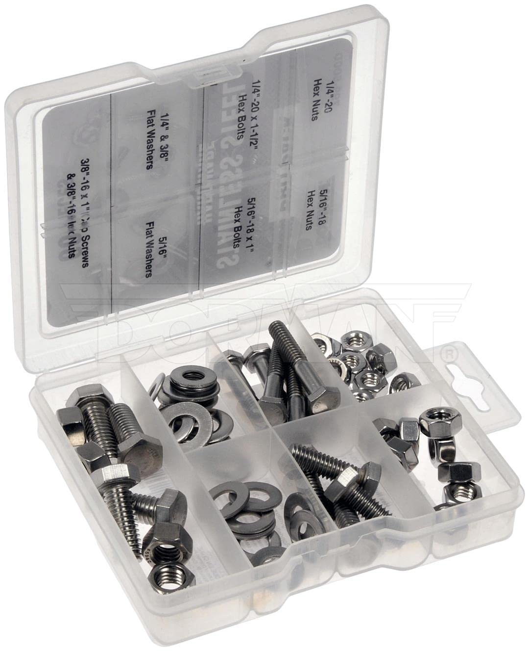 Pro Pack Dorman 799-500D: Stainless Steel Hardware - 60 Pieces