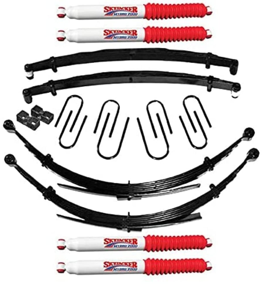 Skyjacker Suspension Lift Kit C180AKSD-H w/Shock 8 in. Lift For Use w/56 in. Rear Springs