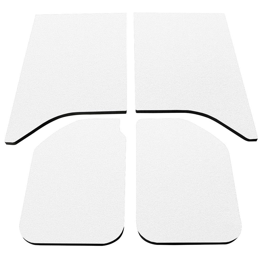 Design Engineering Boom Mat 050142 White Sound Deadening Headliner Compatible with 2-Door Jeep Wrangler JK (2011-2018)