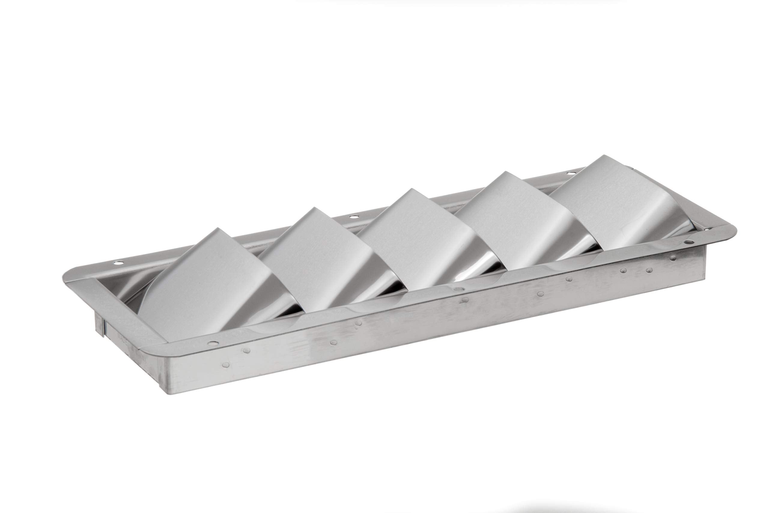 Corrosion-Resistant Stainless Steel Marine Louvered Vent attwood 1488-5, Silver, One Size