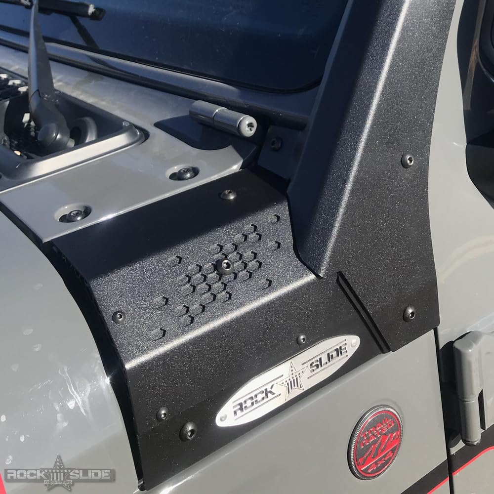 Lower Rock Slide Engineering Cowl LED Light Pod Brackets for Jeep JL/JT (Does not fit JT Mojave)