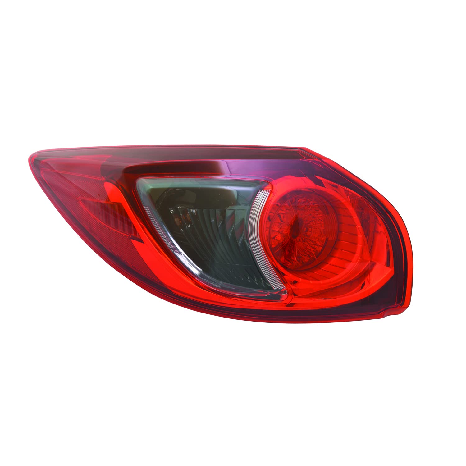 Left TYC Tail Light Assembly Compatible with 2013-2016 Mazda CX-5