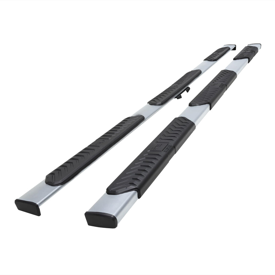 Westin R5 M-Series 28-5234760 Wheel-to-Wheel Nerf Bars XD fits 2020-2025 Silverado Sierra 2500 3500 Crew Cab 6'5" Bed Polished Pair