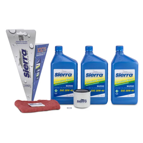 Sierra Oil Change Kit 18-9397 for Yamaha F30-F70 Engines - 20W-40