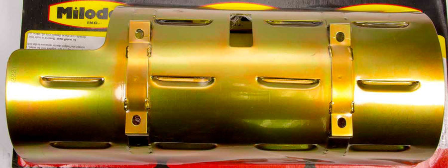 Gold Zinc Plated Milodon 32227 Louver Designed Rear Sump Windage Tray for Ford 429/460