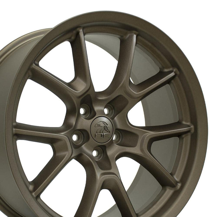 20 Inch OE Wheels DG21 Rim Fits Challenger 50th Anniversary Style 5x115 20x9 Satin Bronze - Hollander 10369 (1)