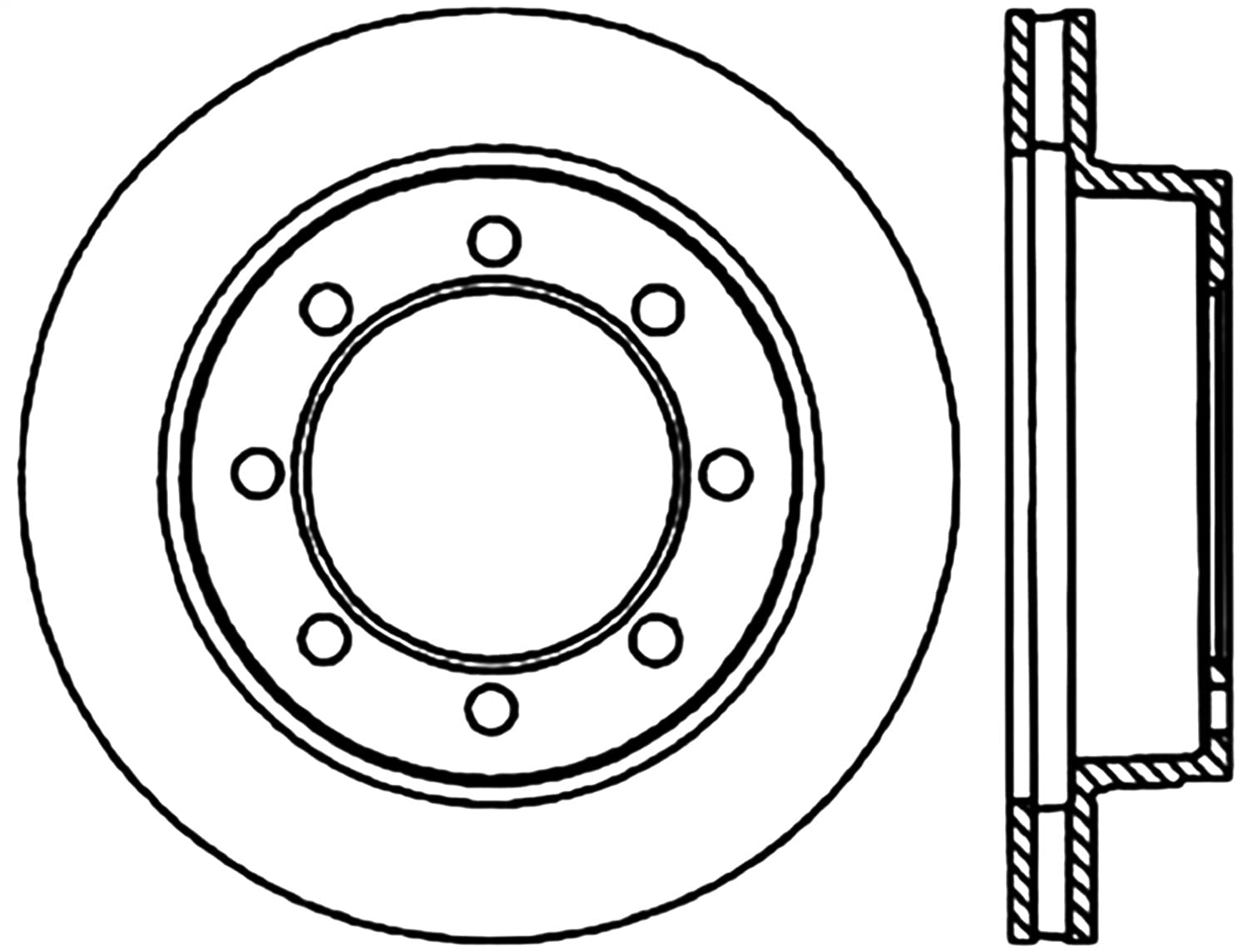 Brake Rotor StopTech (128.65053L)