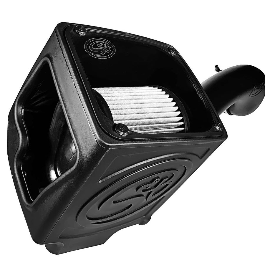Cold Air Intake S&B Filters 75-5110D for 2016-2019 Silverado/Sierra 2500/3500 6.0L (Dry Extendable Filter)