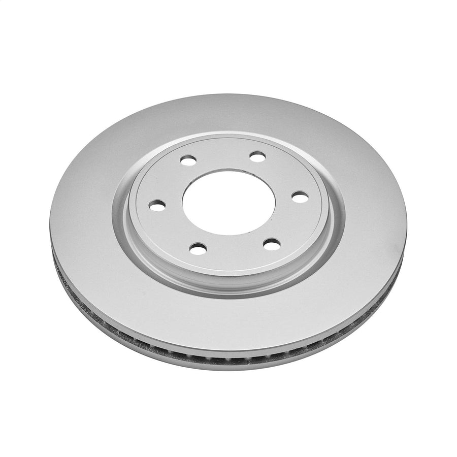 Power Stop Front JBR1552EVC Evolution Geomet Coated Brake Rotor For INFINITI QX56 2011-2013, INFINITI QX80 2014-2024, Nissan Armada 2017-2024 [Model Specific]