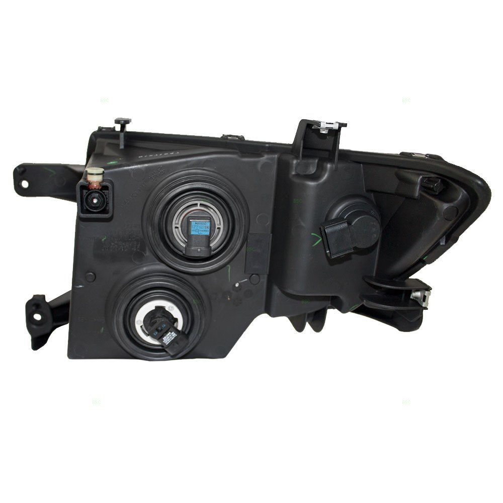 Headlight Headlamp Passengers Replacement with Black Bezel for Ford SUV 9T4Z 13008 C