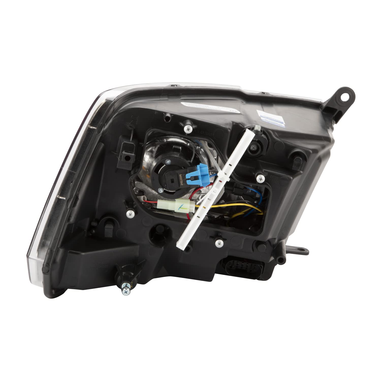 Left TYC Headlight Assembly Compatible with 2013-2015 Dodge Ram 1500 Pickup