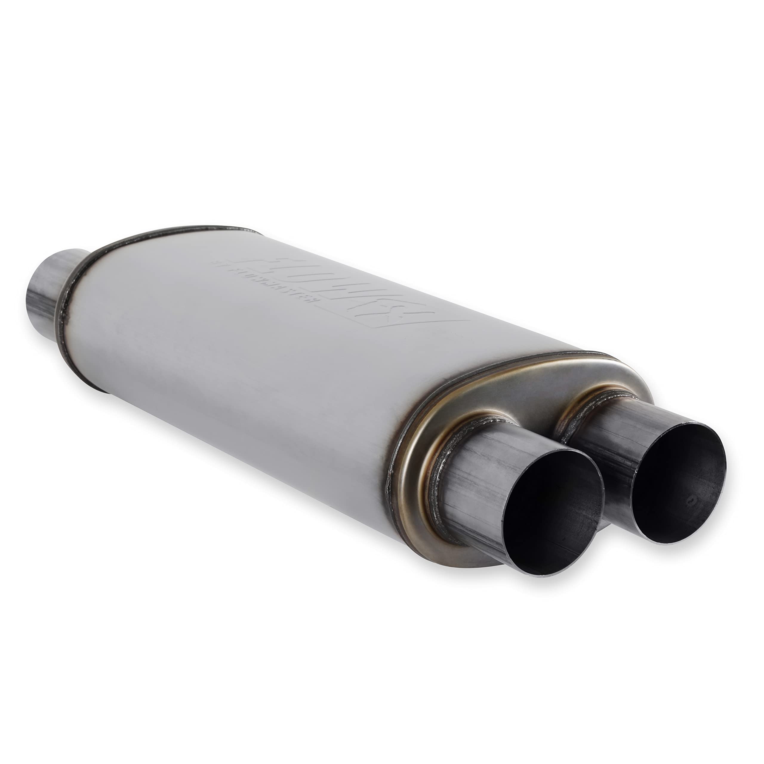 Flowmaster FlowFX Muffler 3" Dual Inlet/Outlet - Moderate Sound 409 Stainless Steel