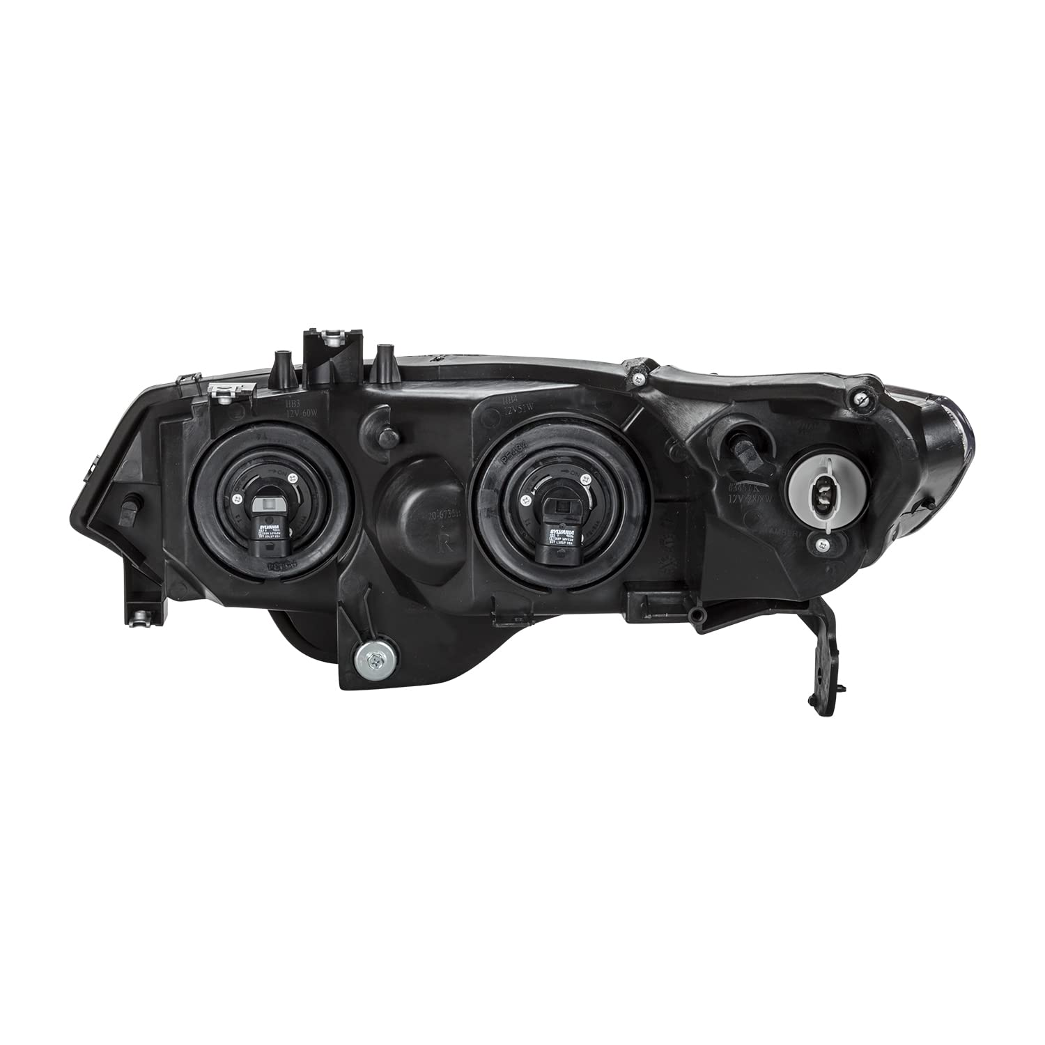 Right TYC Headlight Assembly Compatible with 2006-2007 Honda Civic